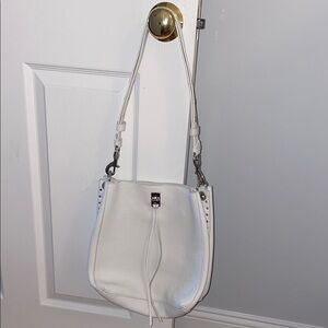 Rebecca Minkoff White Leather Shoulder Bag